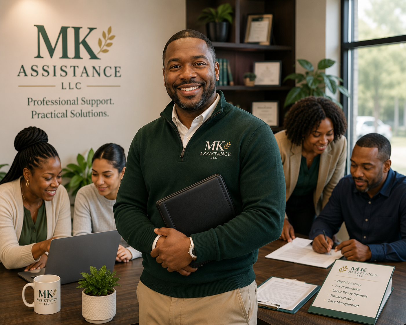 Professional team at MK Assistance LLC